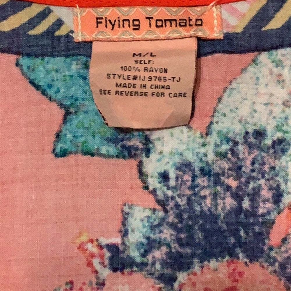 Flying Tomato Kimono Size M / L NWT - Picture 7 of 8